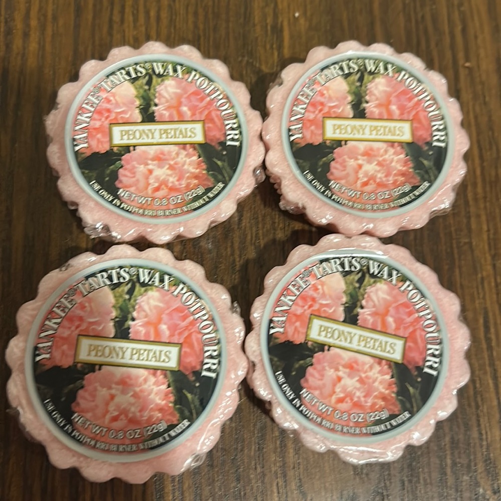 Yankee Candle Tarts Wax Melts Peony Petals